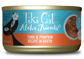 Tiki Cat Aloha Friends Tuna & Pumpkin