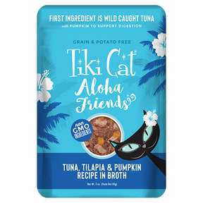 Tiki Cat Aloha Friends Tuna, Tilapia & Pumpkin