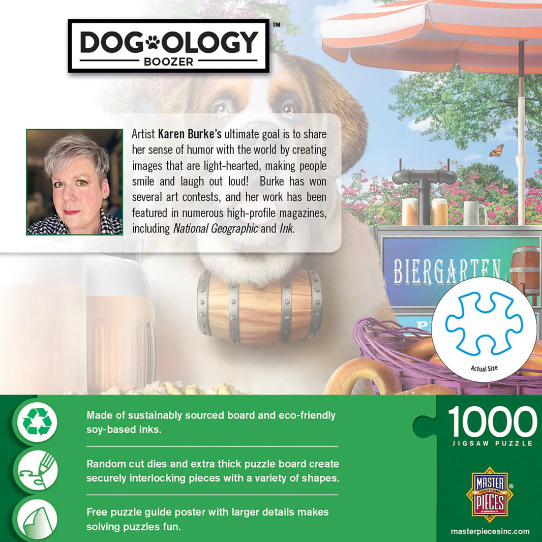 Boozer by Dogology - 1000 Piece Jigsaw Puzzle