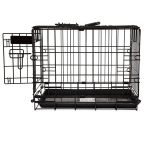 Crate Folding Wire Double Door