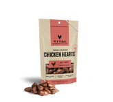 Vital Essentials - Chicken Hearts Freeze-Dried Raw Dog Treats