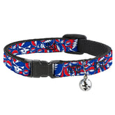 Buckle Down - Cat Collar Breakaway with Bell, Steal Your Face