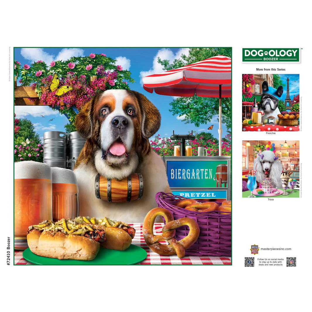 Boozer by Dogology - 1000 Piece Jigsaw Puzzle