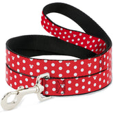 Buckle Down -Lead Nylon Minnie Mouse 6 foot