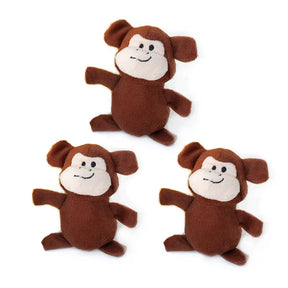 ZippyPaws - Miniz Monkeys (3pack)