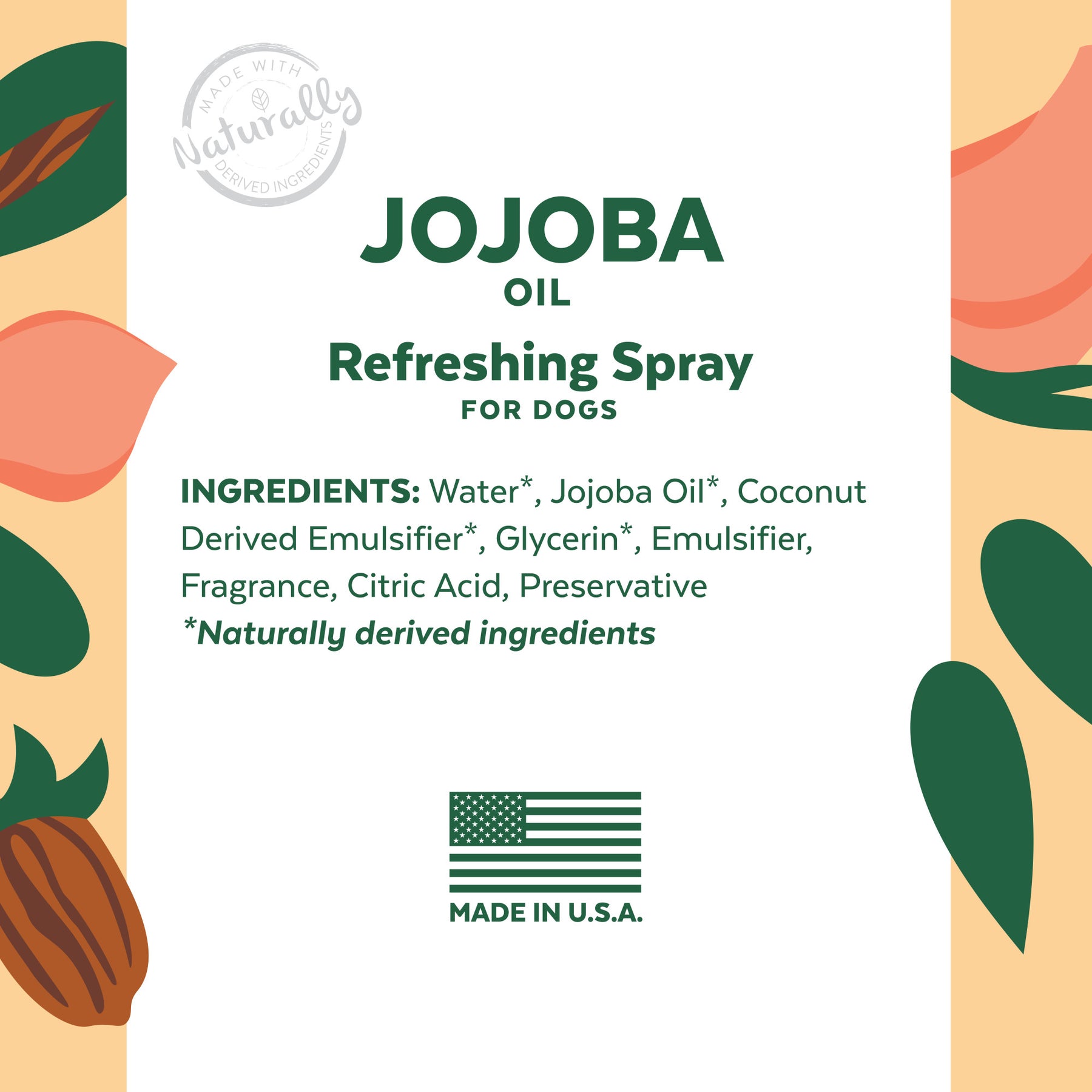 Tropiclean - Essentials Jojoba Oil Deodorizing Spray