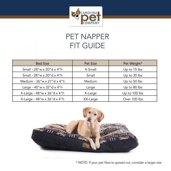 Carolina Pet - Pendleton Harding Classic Napper Dog Bed