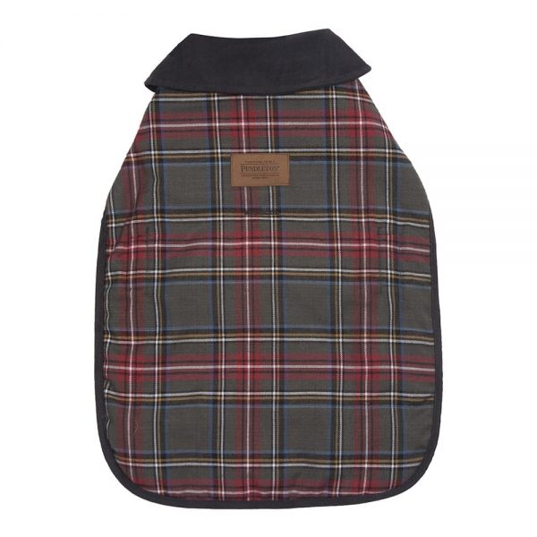 Carolina Pet - Pendleton Grey Stewart Plaid Dog Coat