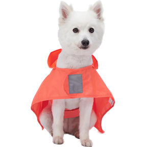 Bright Orange | 3M Reflective Dog Raincoat Hooded