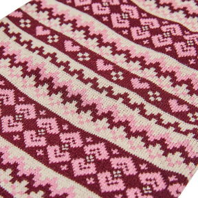 Pink Heart Design | Fair Isle Pullover Dog Sweater