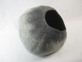 Cat Cave Wool Light Gray & Dark Gray