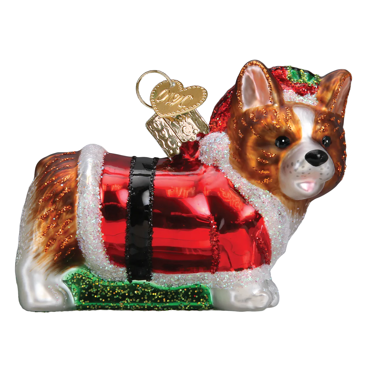 Old World Christmas - Corgi Pup Ornament