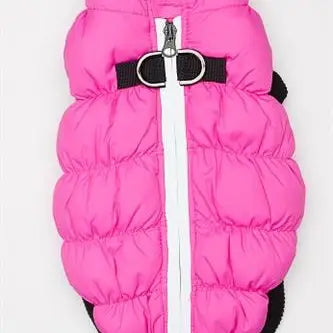 Barker's Bowtique - Pink Puffer Vest