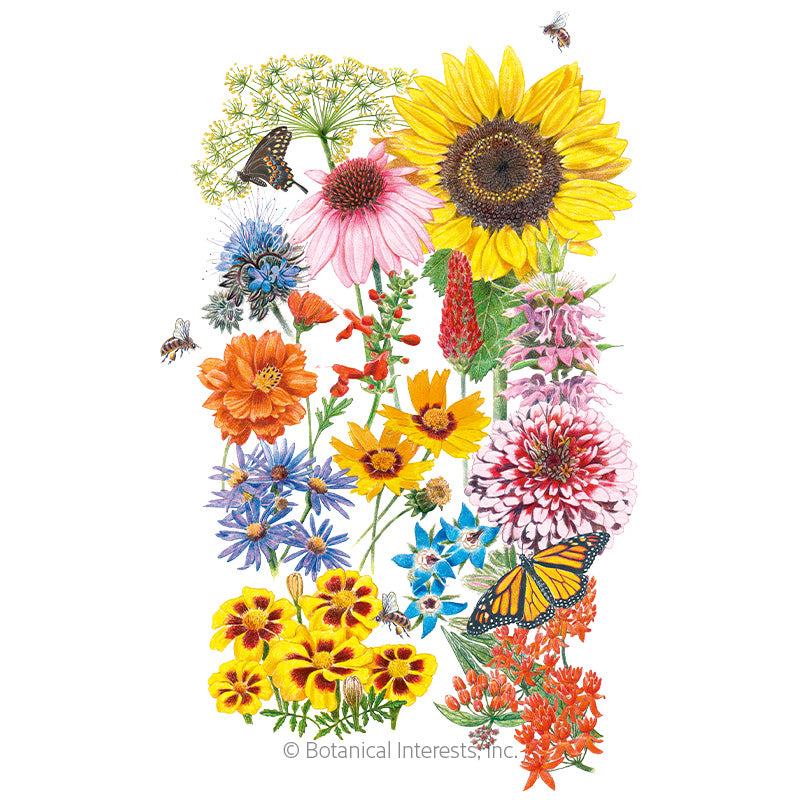 Flower Mix "Pollinator Garden" Seeds