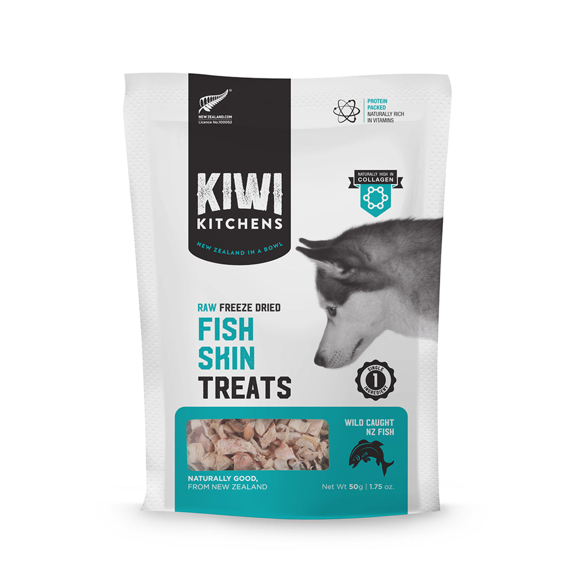 Fish Skin Treats Raw Freeze Dried Wild Caught