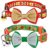 Christmas Holiday Fun Cat Collar