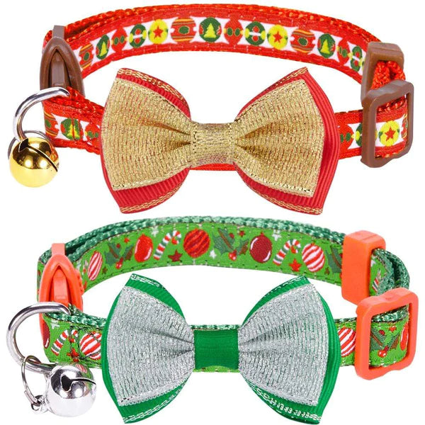 Christmas Holiday Fun Cat Collar