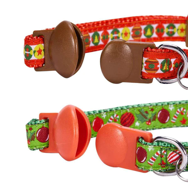 Christmas Holiday Fun Cat Collar