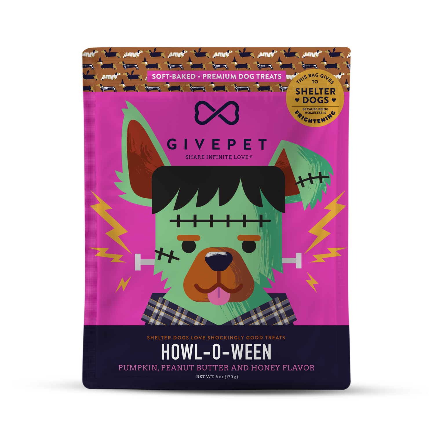 GivePet - Howl-O-Ween Pumpkin Soft Treats