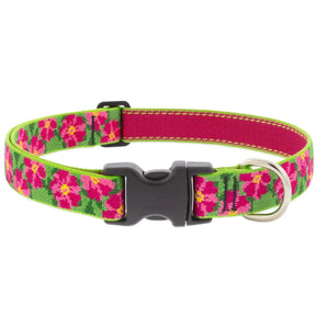 Lupine Pet - Collar Nylon Adjustable Petunias