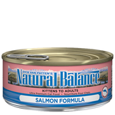 Natural Balance - Salmon Kittens to Adults Ultra Premium Cat Food Can D/S