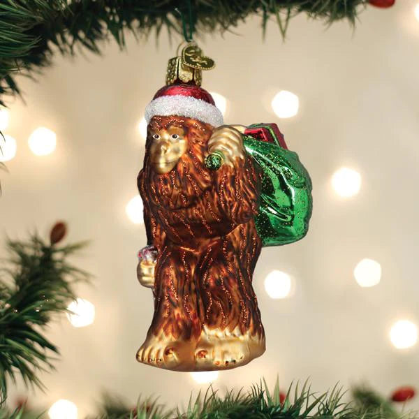 Old World Christmas - Santa Sasquatch Ornament