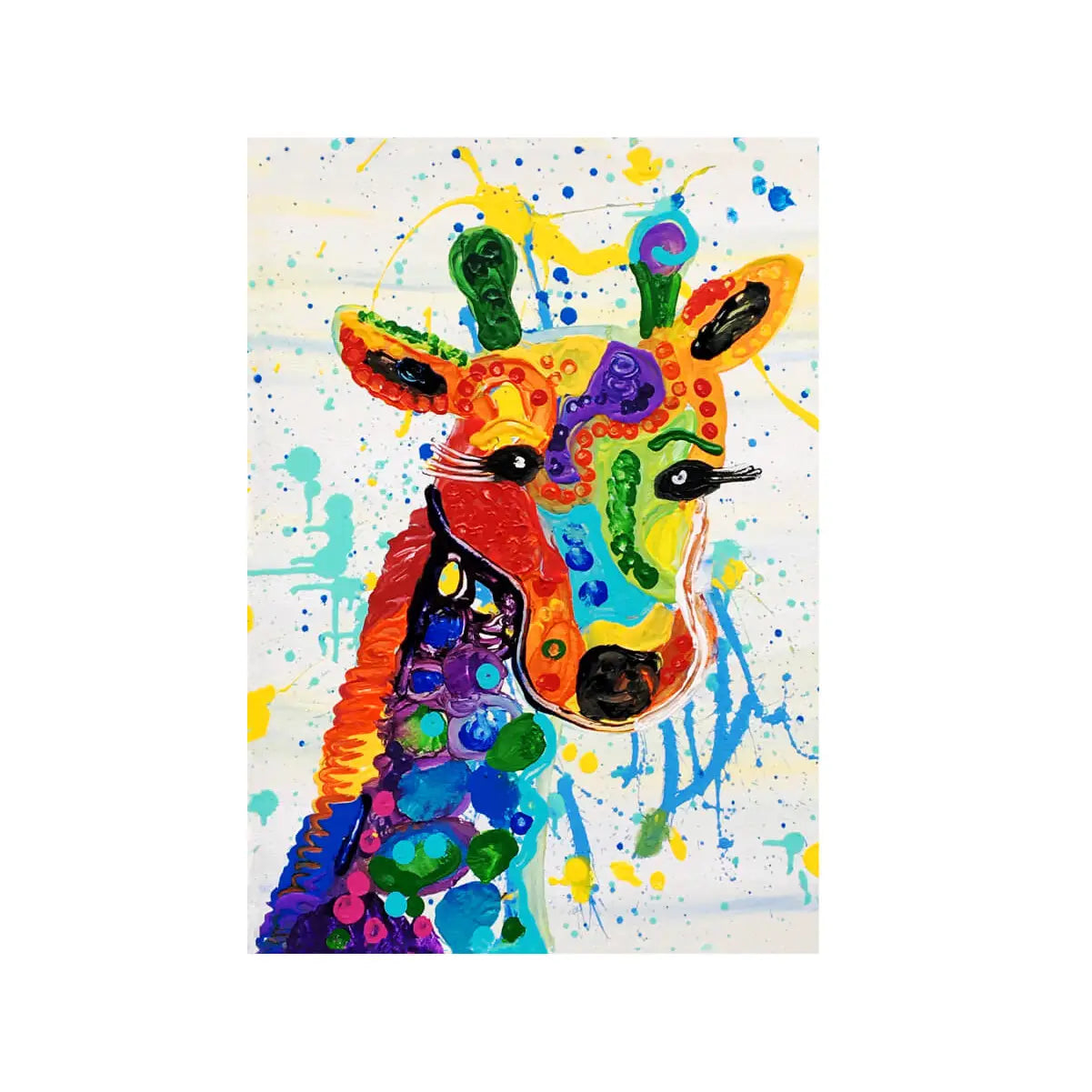 MicroPuzzles - Rainbow Giraffe