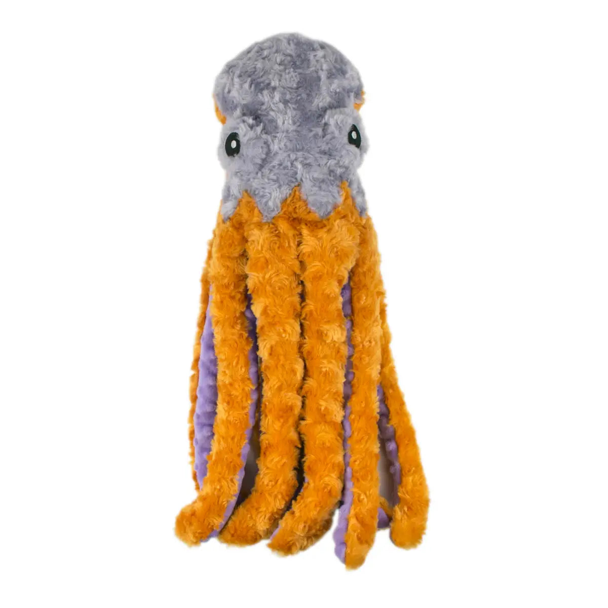 Octopus With Rope Inside Plus Crinkle & Squeaker