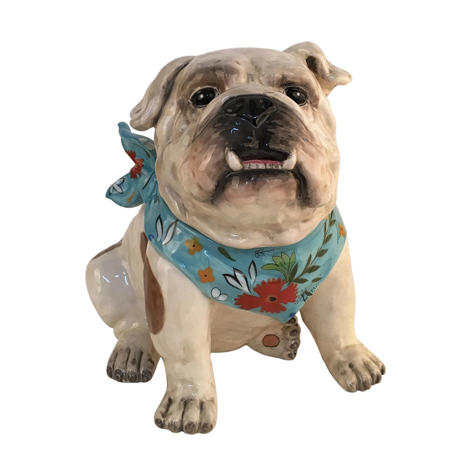 Penelope Treat Jar Bulldog