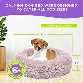 Zampa Pets Dog Bed Calming Round