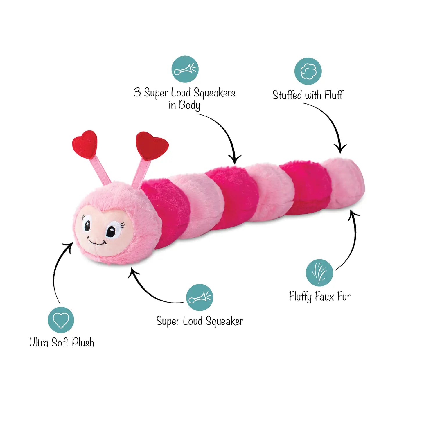 Petshop by Fringe Studio - Love Bug Dog Toy