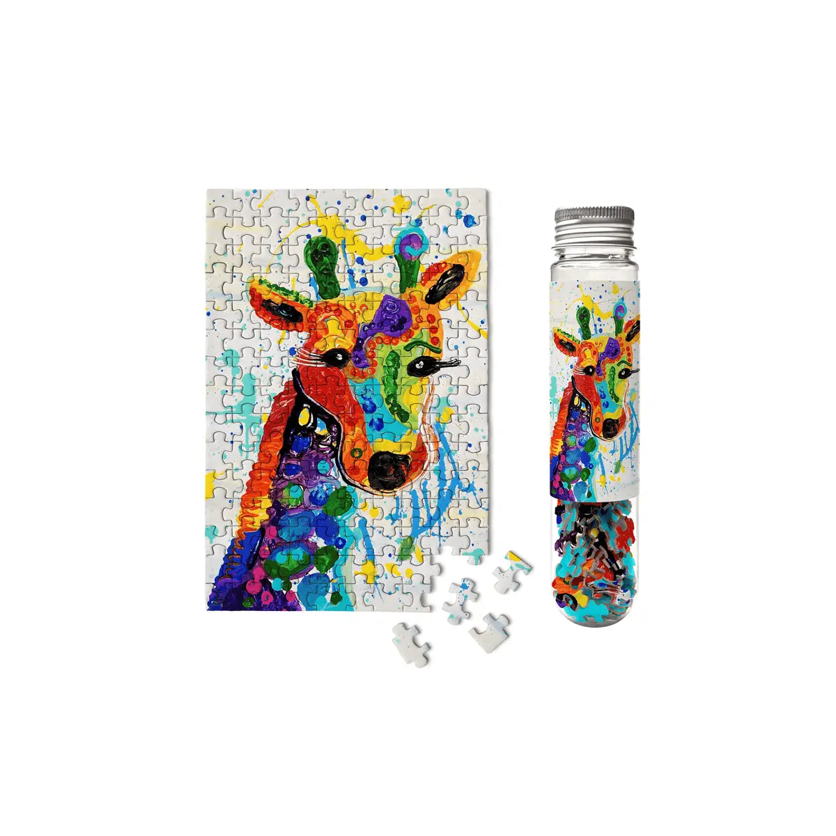 MicroPuzzles - Rainbow Giraffe