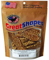 Great Shapes Sweet Potato Collagen Chews Dog Treats