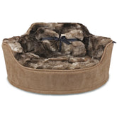 Precious Tails - Princess Pet Bed with Bone Pillow