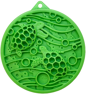 Water Enrichment Snacking Coin Dog Toy - Turtle