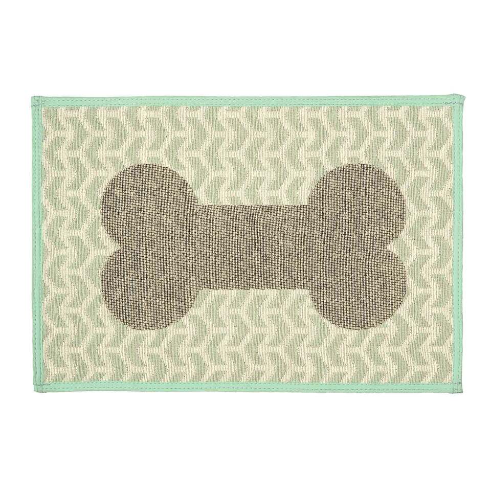 Geo Bone  Aqua Fashion Mat - Southern Agriculture