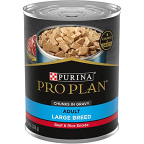 Purina Pro Plan Focus - Large Breed, Adult Dog Beef & Rice Entree Chunks in Gravy Canned Dog Food-Southern Agriculture