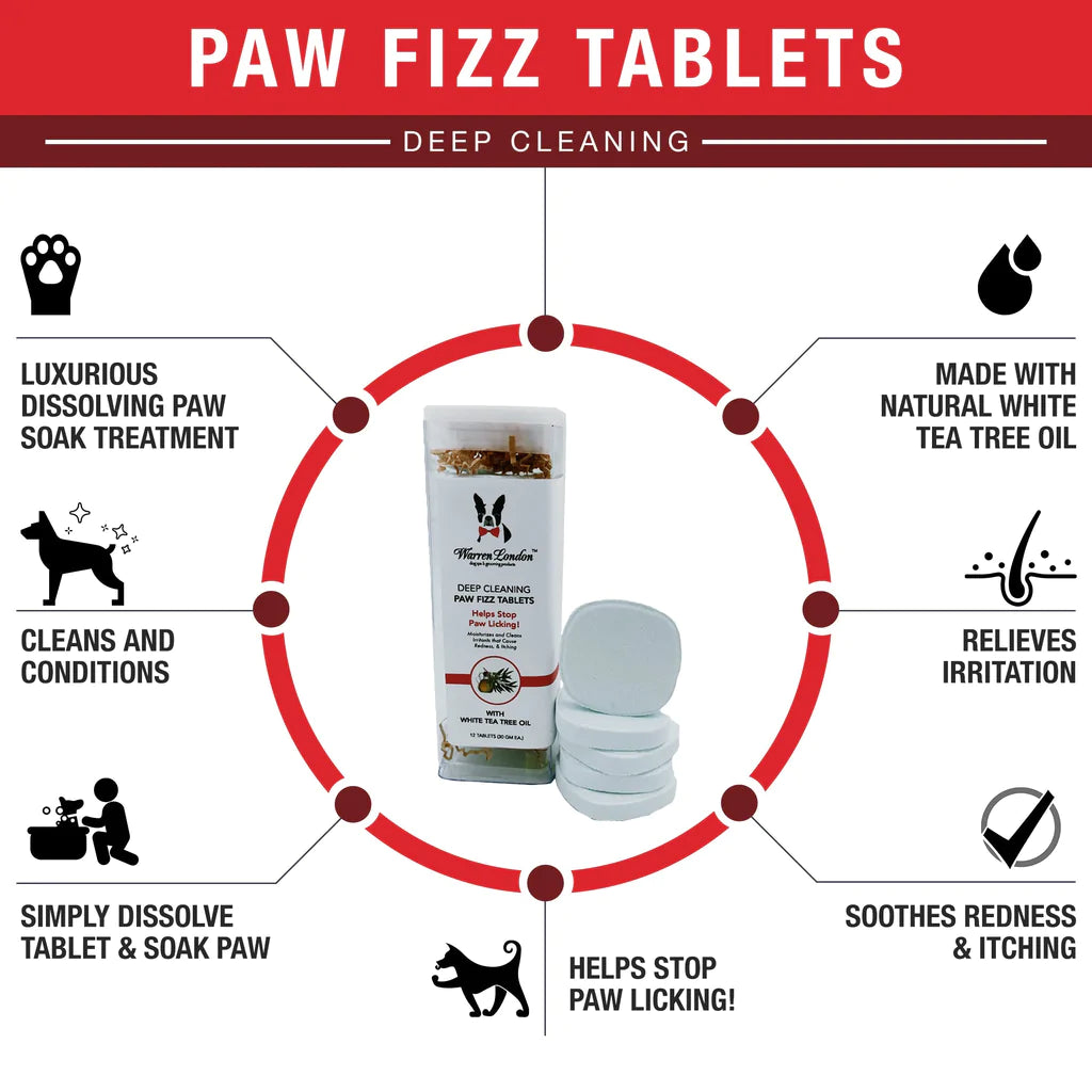 Warren London - Deep Cleaning Paw Fizz Soak