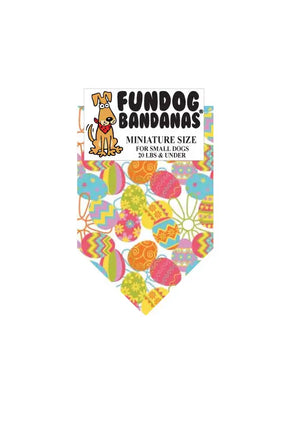 Dog Bandana Tossed Egg