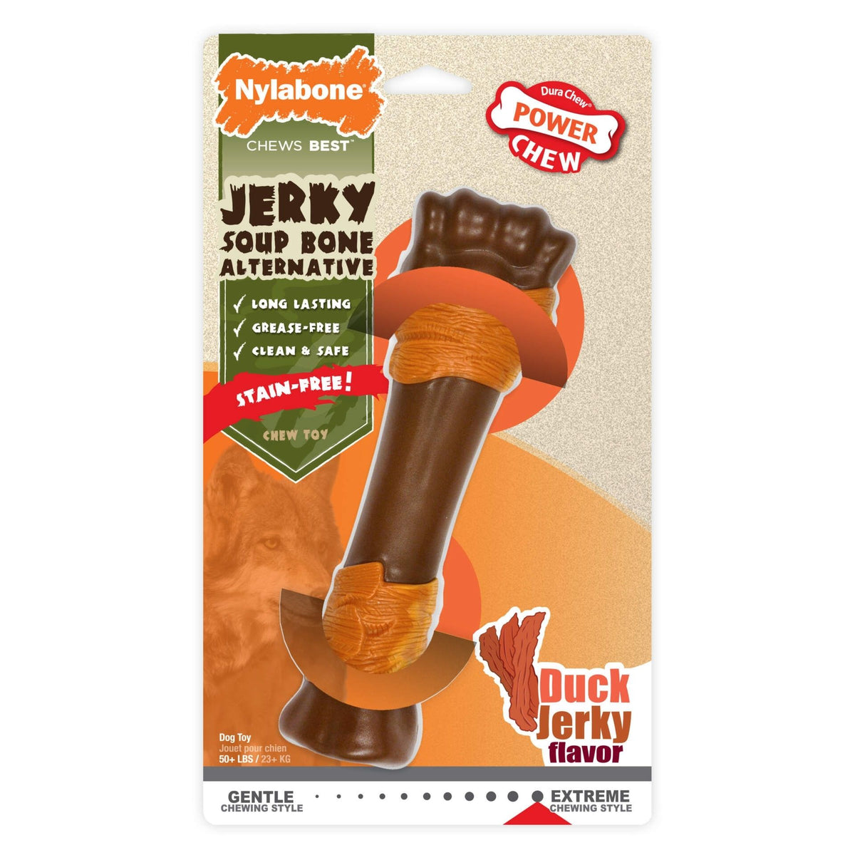 Nylabone - Jerky Soup Bone Alternative-Southern Agriculture