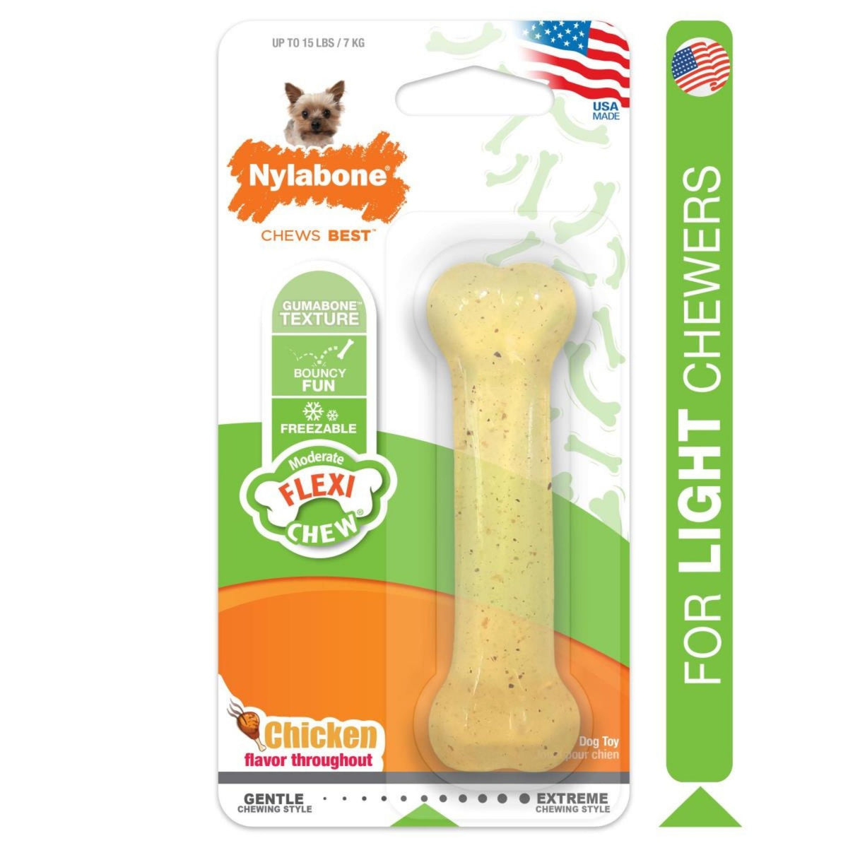 Nylabone - Flexi Chew Bone Chicken-Southern Agriculture