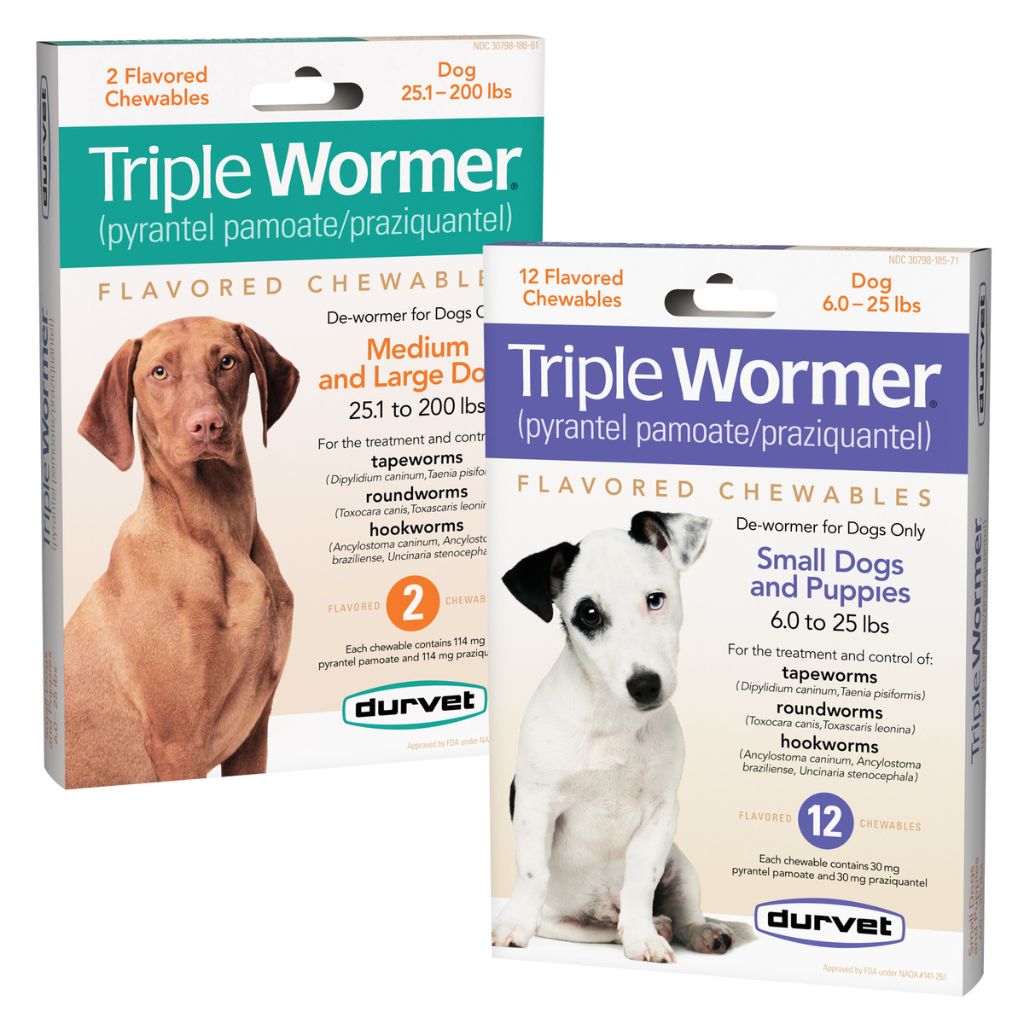 Triple Wormer Broad Spectrum Pyrantel Pamoate & Praziquantel