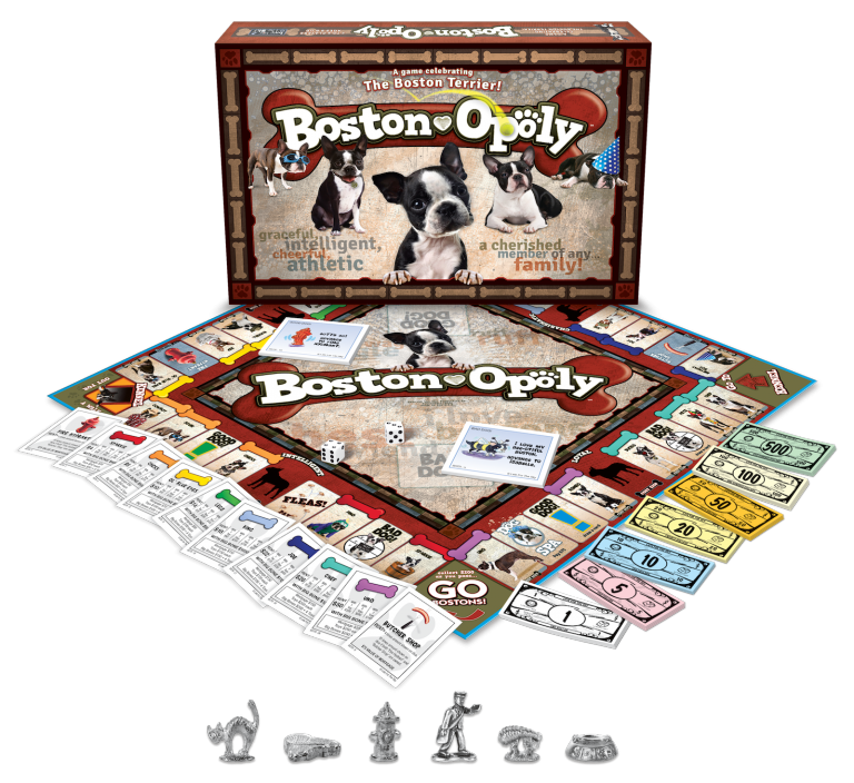 Boston Terrier-OPOLY Board Game-Southern Agriculture