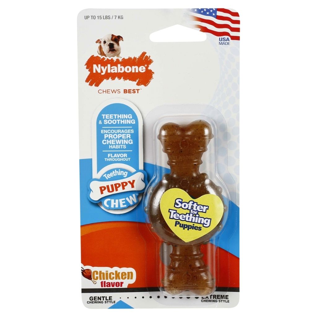 Nylabone - Puppy Chew Ring Bone Petite