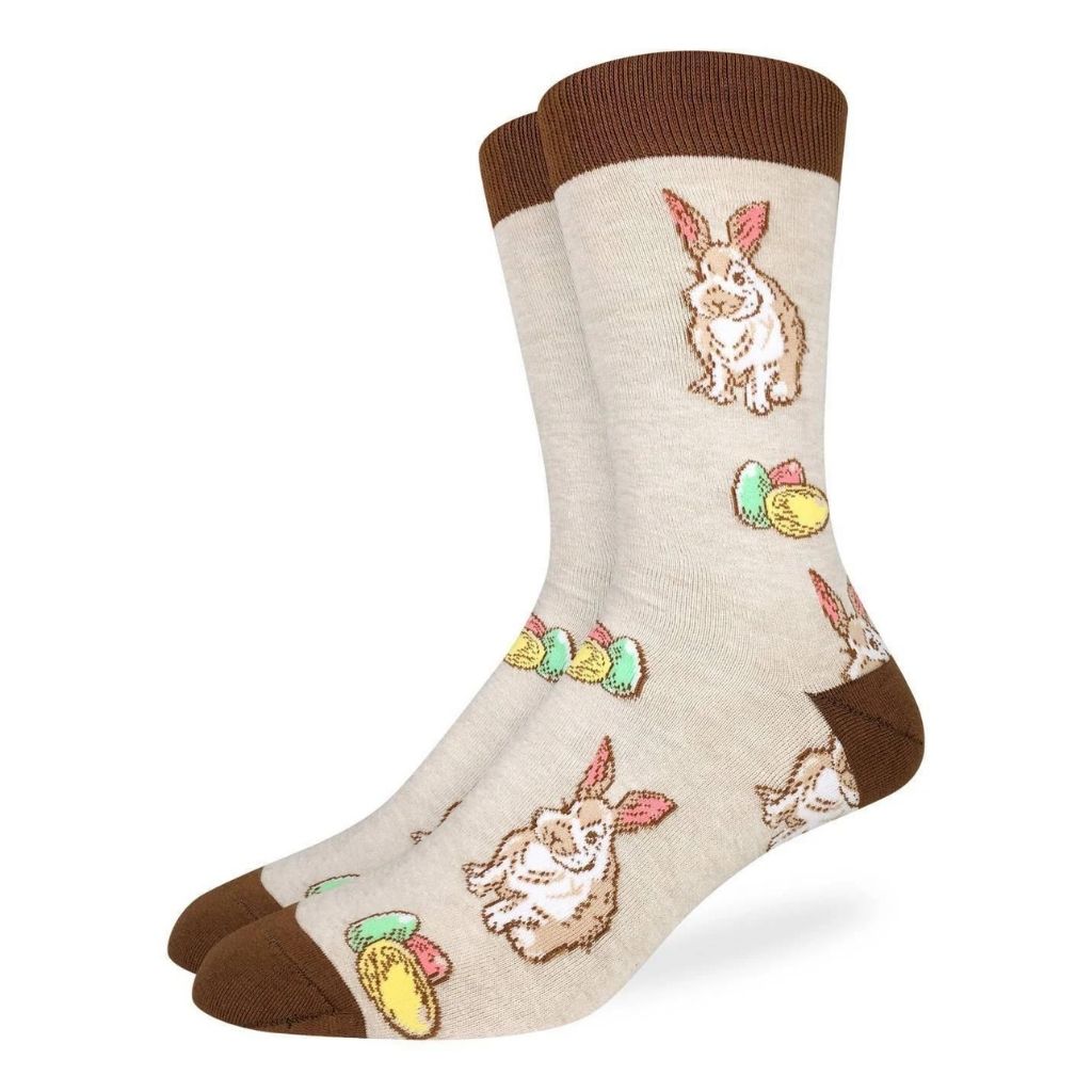 Good Luck Sock - Easter Bunny and Eggs