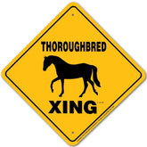 Sign X-ing Thoroughbred