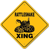 Rattlesnake X-ing Sign