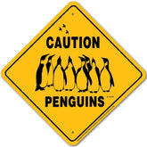 Penguins X-ing Sign