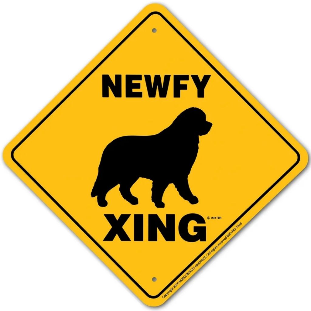 Newfy X-ing Sign