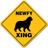 Newfy X-ing Sign